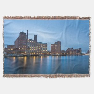 Cobertor Duisburg Germany Throw Blanket