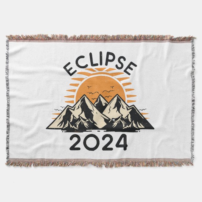 Cobertor Eclipse Solar Total 2024 (Frente)