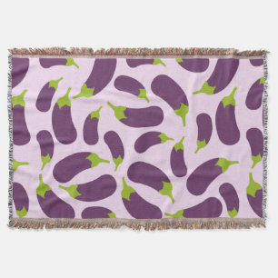 Cobertor EggPlant EggPlant Purple Vegetal Design