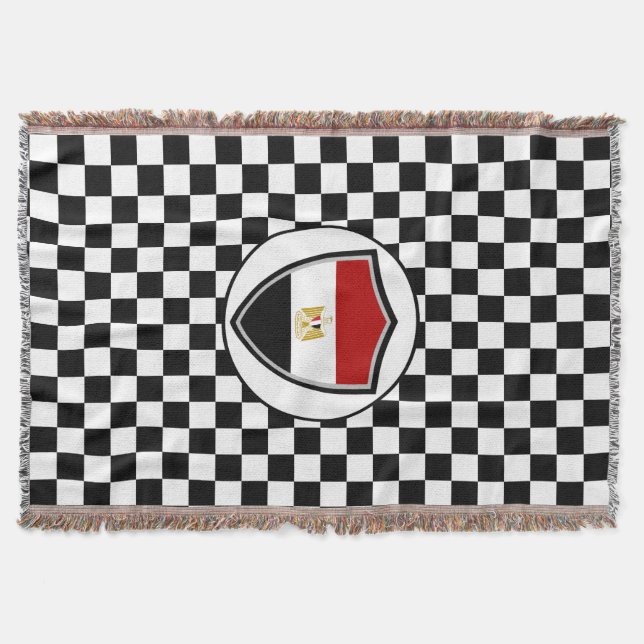 Cobertor Egyptian flag throw blanket (Frente)