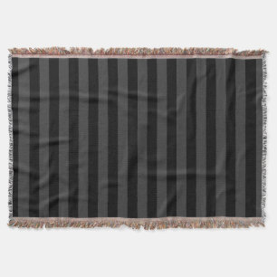 Cobertor Elagnat Black & Enfumaçado Vertical Strips