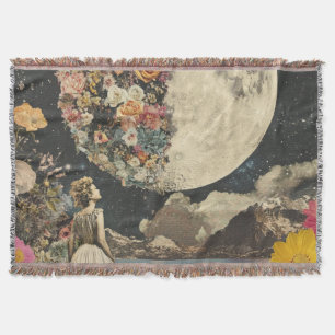 Cobertor Elegância Lua - Mulher com Lua (2)