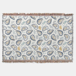 Cobertor Elegant Marine Oysters