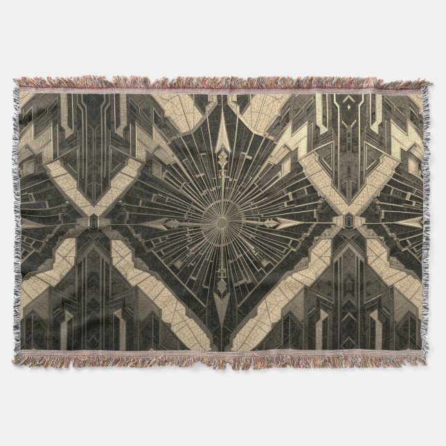 Cobertor Elegante Beige (Frente)