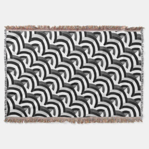 Cobertor elegantes chevrons modernos e sofisticados