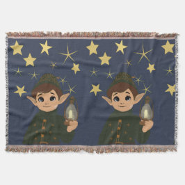 Cobertor Elf Watcher Starry Night Woven Blanket