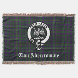 Cobertor Emblema da Crista do Clã Abercrombie & Tartan
