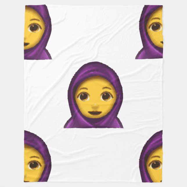 cobertor emoji hijab (Frente)