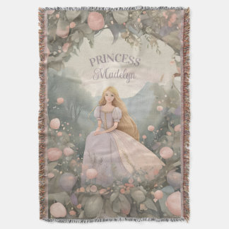 Cobertor Encantada Princesa Rapunzel