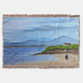 Cobertor Encantando Bluff pelo mar