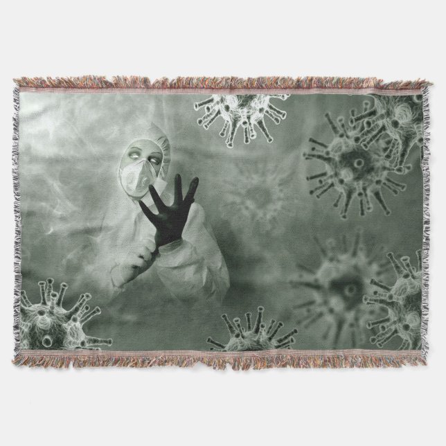 Cobertor Enfermeiro de Coronavírus (Frente)