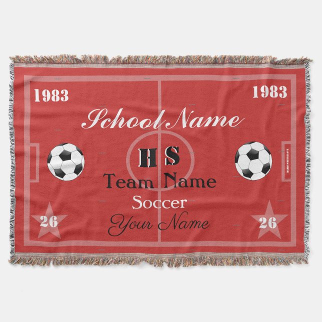 Cobertor Equipe de futebol HAMbyWG (Frente)