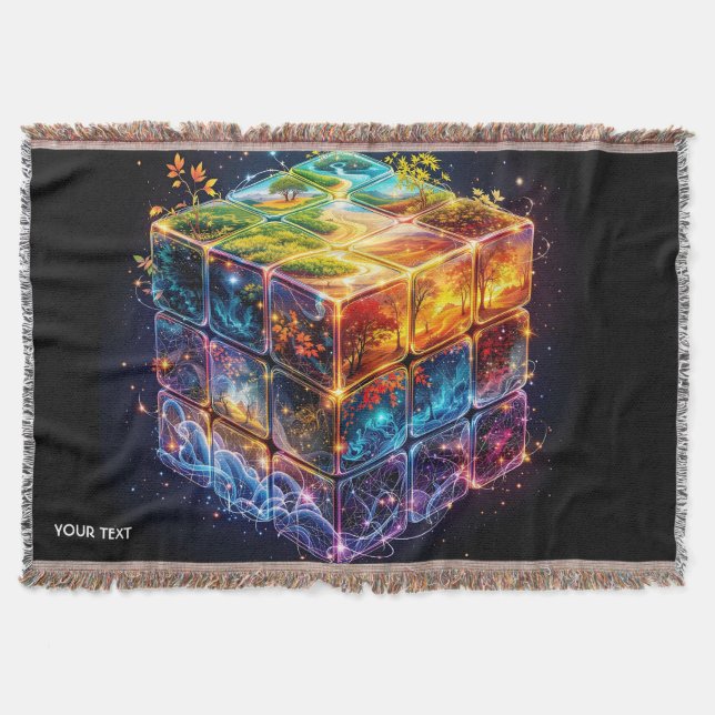 Cobertor Espaço das Sessões do Cubo Fantasy (Frente)