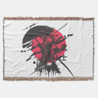 Cobertor Espírito Bushido: Estética do Guerreiro Samurai