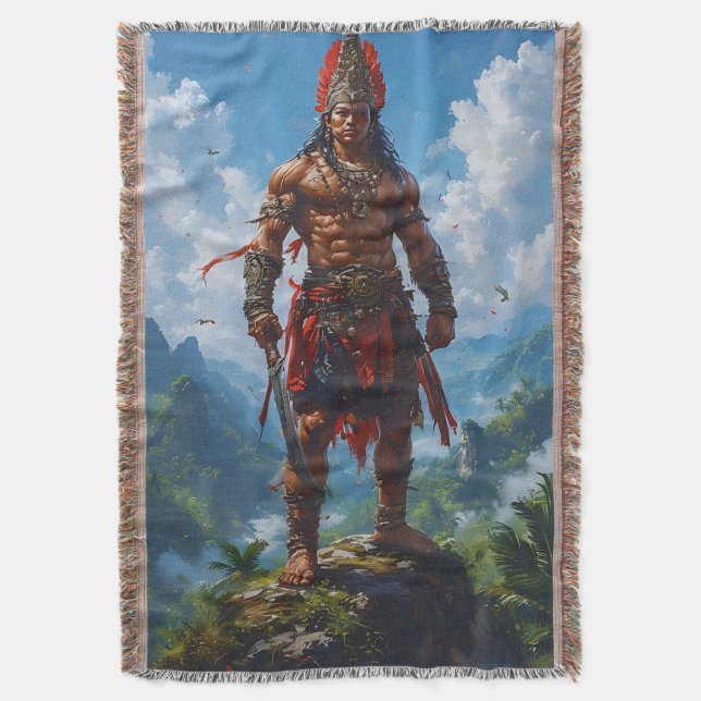 Cobertor Espírito do Nusantara (Frente Vertical)