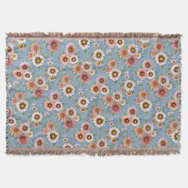 Cobertor Estampa Floral Margarida (Frente)