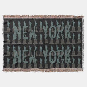 Cobertor Estátua NYC de Nova Iorque em Aberto