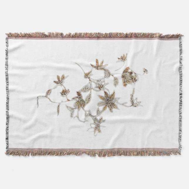 COBERTOR ESTILO DE DESIGN E ARTE EM BRANCO (Frente)