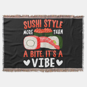 Cobertor Estilo de sushi mais que um bocado