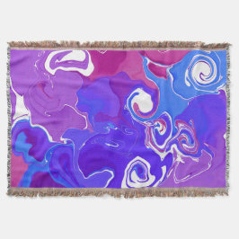 Cobertor Estilo Elegante de design de mármore do cobertor.