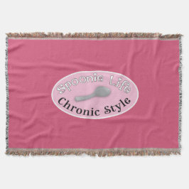 Cobertor Estilo Spoonie - Rosa