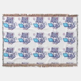 Cobertor estudante preguiçoso giro - talvez amanhã eu estud