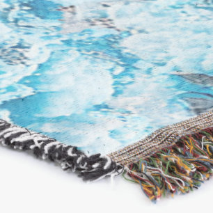 Cobertor Ethereal Velocity: Geometric Cloud & Arrow Fusion