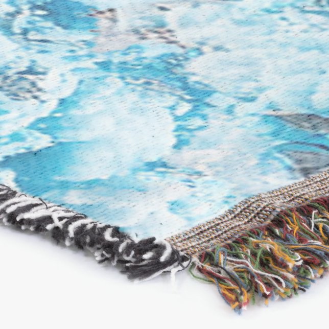 Cobertor Ethereal Velocity: Geometric Cloud & Arrow Fusion (Canto)