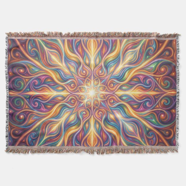 Cobertor Ethereal Vision – Beyond Reality44 (Frente)