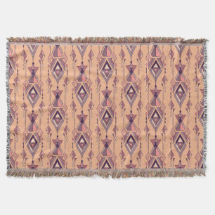 Cobertor Étnica Tribal: Asteca Mexicana Sem Serras Vintage