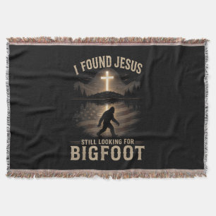 Cobertor Eu Encontrei Jesus Ainda Procurando Pé Grande Fé D