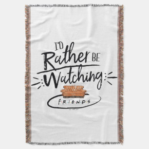 Cobertor Eu Preferencialmente assistindo AMIGOS™