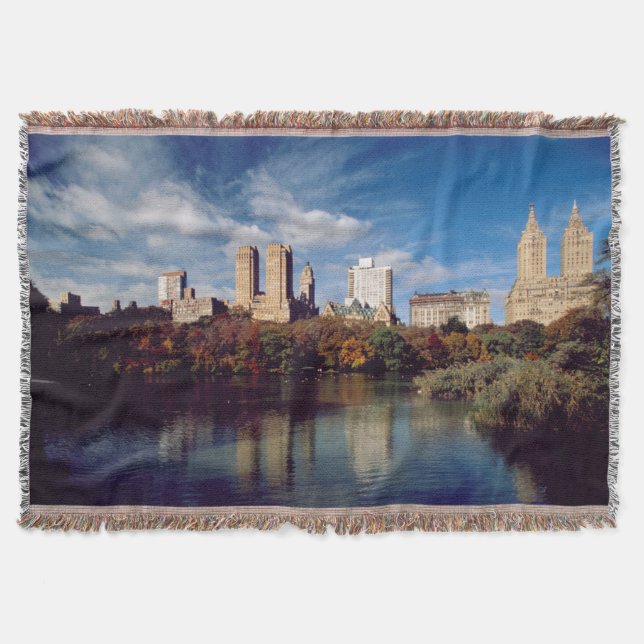 Cobertor EUA, Nova Iorque, Central Park, Lake (Frente)