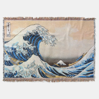 Cobertor Excelente Wave, Hokusai, Ukiyo-e