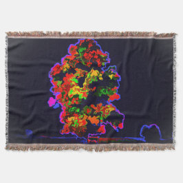 Cobertor Explosão de árvore neon