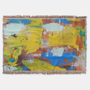 Cobertor Expressão abstrata #8 por Michael Moffa