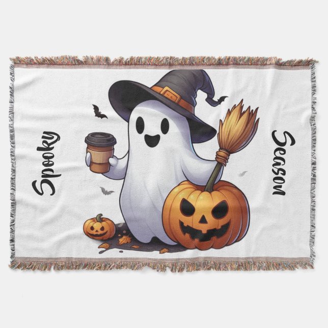 Cobertor Fantasma fofo (Frente)