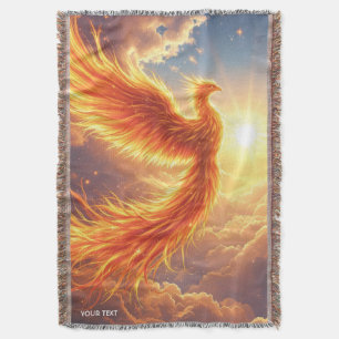 Cobertor Fantasy Cuja Flaming Phoenix Sobe