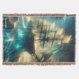 Cobertor Fantasy Cute Sea Navio