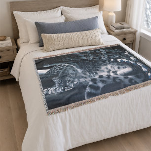 Cobertor Fantasy Snow Leopardo Wings