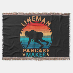 Cobertor Fazedor de Panqueca Lineman - Futebol Americano
