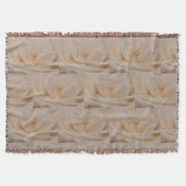 Cobertor Fechamento de Rosa de Creme Colorido