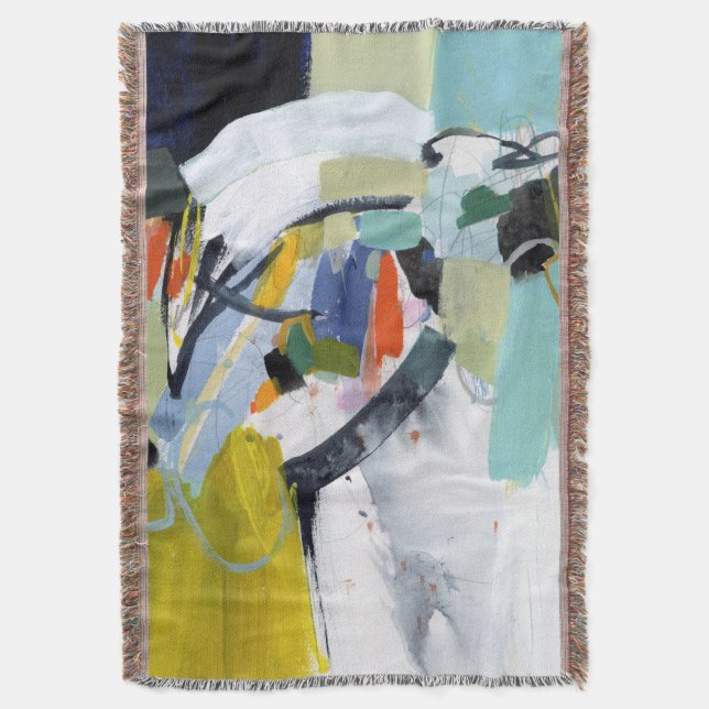 Cobertor Feira de Scarborough - Abstrato (Frente Vertical)