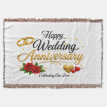 Feliz Aniversário de Casamento | Elegantes Anéis d