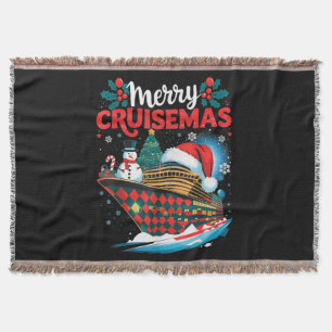 Cobertor Feliz Cruisemas Natal Familiar Divertido