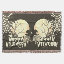Cobertor Feliz Dia das Bruxas