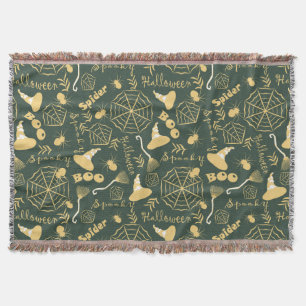 Cobertor Feliz Dia das Bruxas