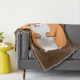 Cobertor Feliz Hamster Throw
