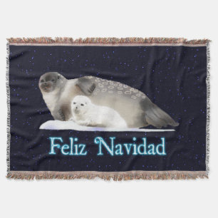 Cobertor Feliz Navidad - Selo com Toque