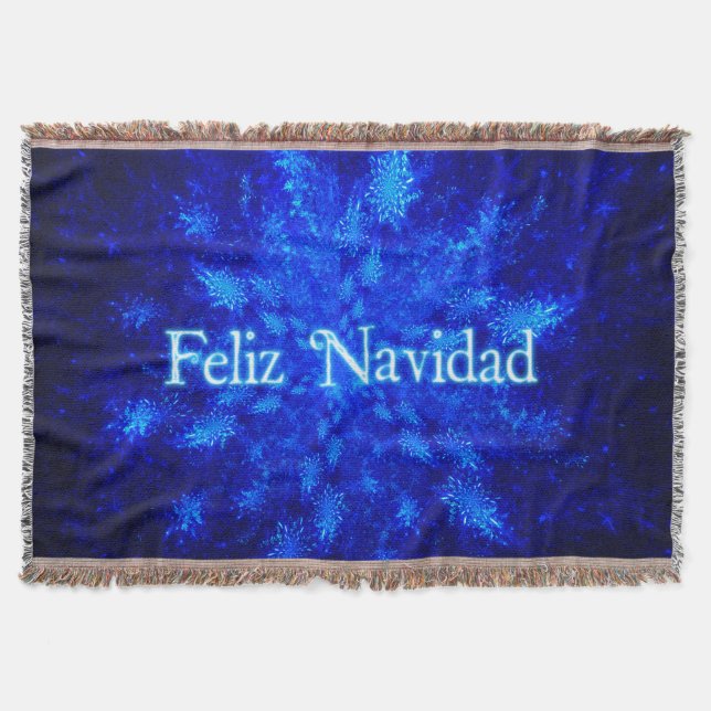 Cobertor Feliz Navidad - Snowburst (Frente)